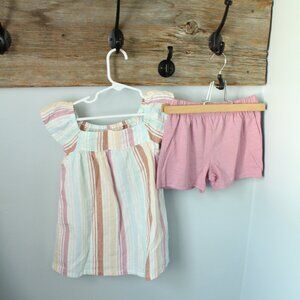 Carter's Size 6/6X 2 Piece Shorts Set